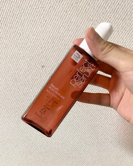 miseenscene パーフェクトセラムローズパフュームのクチコミ「miseenscene パーフェクトセラムローズパフュームです
こちらは使い切り商品になります.....」(1枚目)