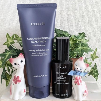 コラーゲンブースト スカルプパック/treecell/ヘアマスク・ヘアパックを使ったクチコミ(1枚目)