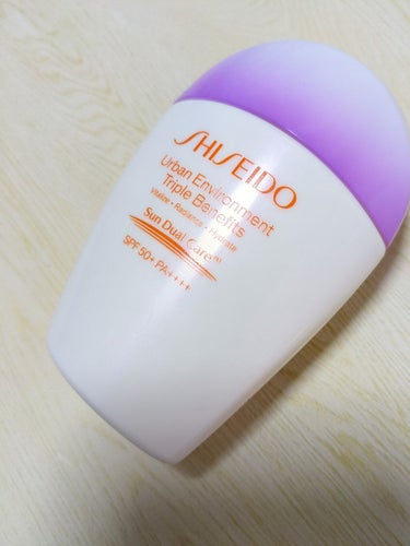 アーバン トリプル ビューティ サンケア エマルジョン/SHISEIDO/日焼け止め・UVケアを使ったクチコミ（1枚目）