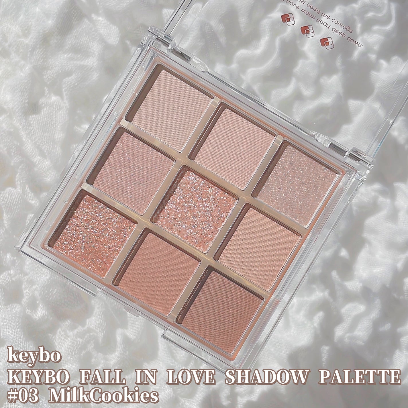 KEYBO FALL IN LOVE SHADOW PALETTE/keybo/アイシャドウパレットを使ったクチコミ(2枚目)