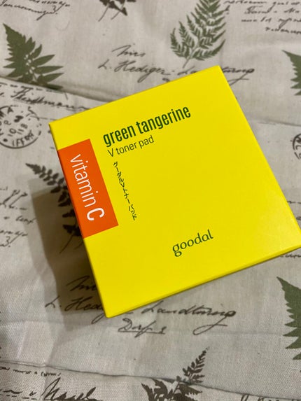 グリーンタンジェリン ビタCダークスポットケアパッド/goodal/トナーパッドを使ったクチコミ(4枚目)