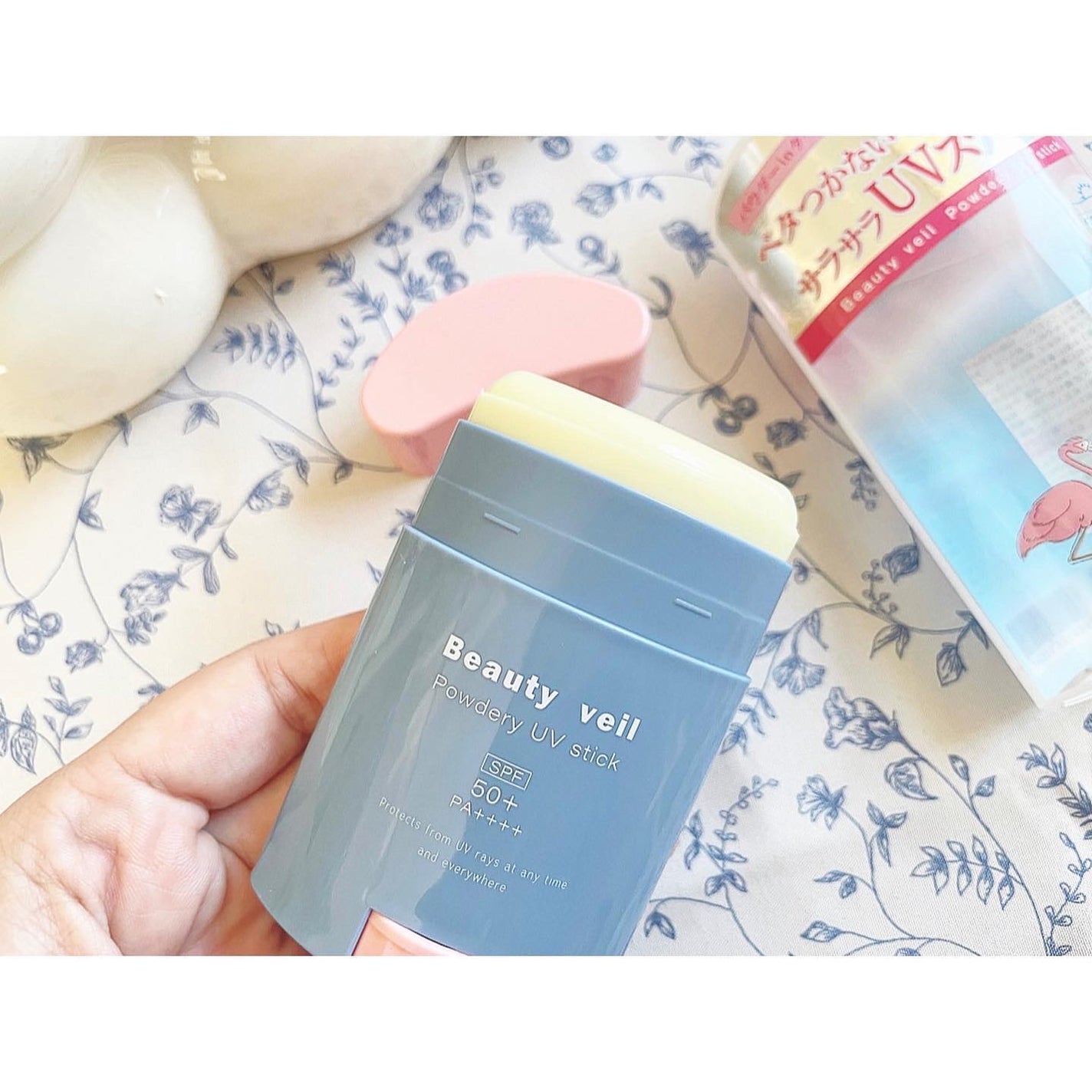 パウダリーUVスティック/Beauty veil/日焼け止めスティックを使ったクチコミ(2枚目)