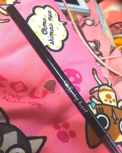 ロングラスティングアイライナー(旧)/スプリングハート/ペンシルアイライナーを使ったクチコミ(1枚目)