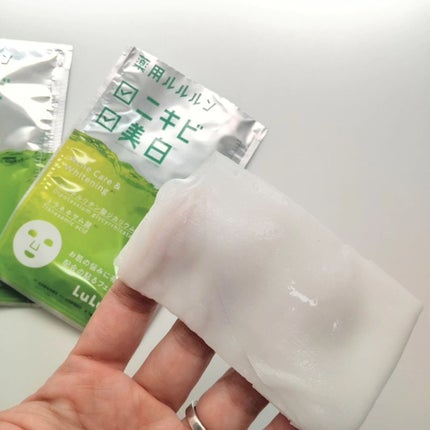 薬用ルルルン 美白アクネ/ルルルン/シートマスク・パックを使ったクチコミ(4枚目)