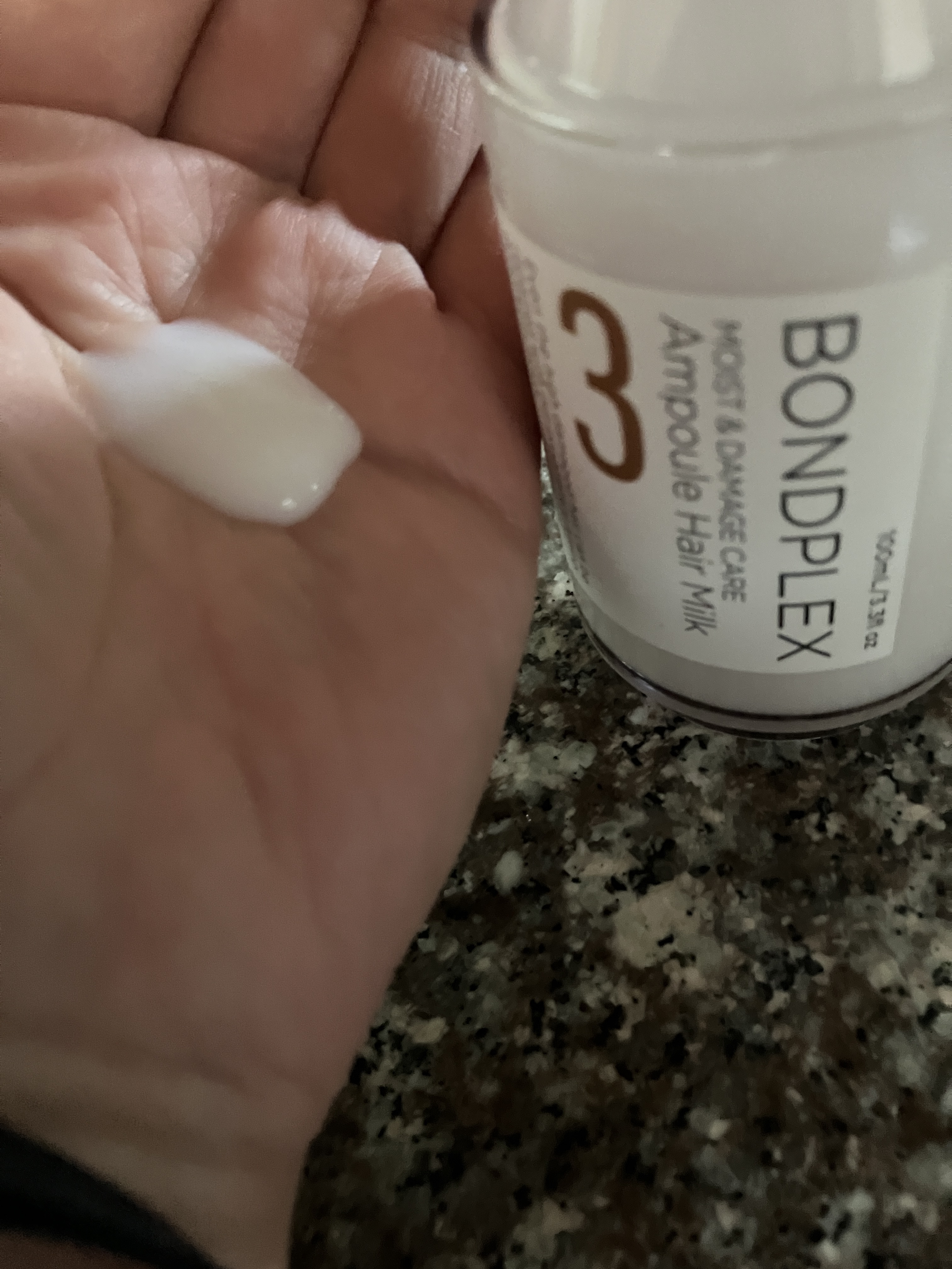 モイスト＆ダメージケア アンプルミルク/ボンドプレックス/ヘアミルクを使ったクチコミ（3枚目）