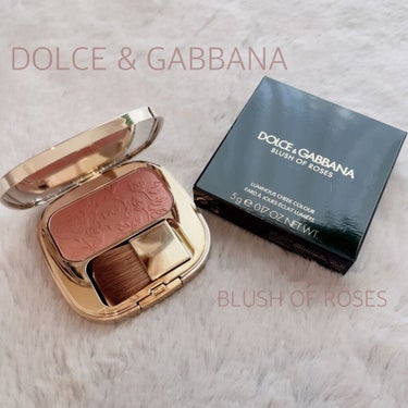 ブラッシュオブローズ ルミナスチークカラー/DOLCE&GABBANA BEAUTY/パウダーチークを使ったクチコミ（1枚目）