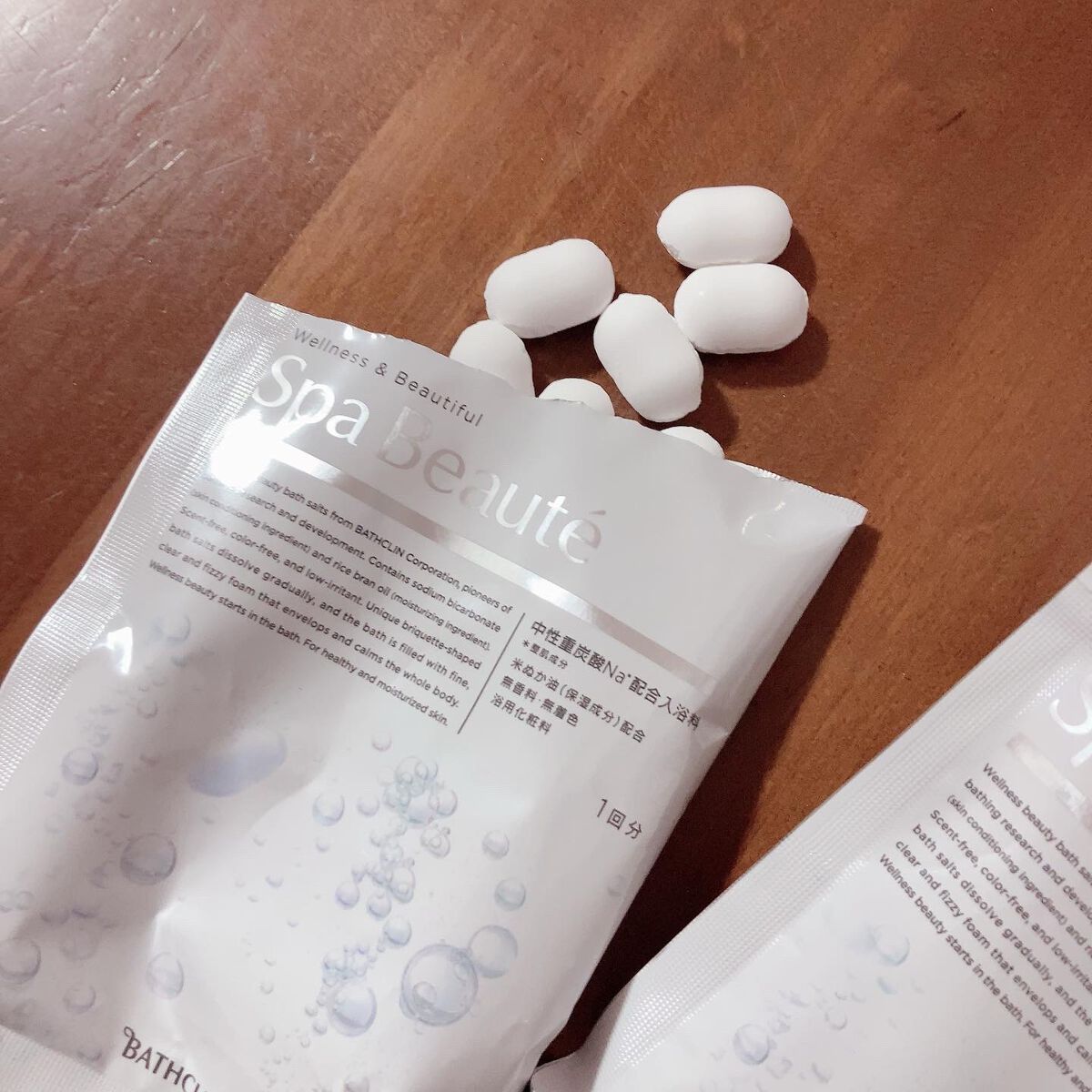 spa beaute/バスクリン/炭酸系入浴剤を使ったクチコミ（1枚目）