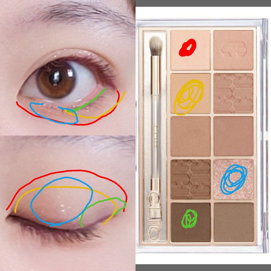 プロ アイ パレット/CLIO/アイシャドウパレットを使ったクチコミ（2枚目）