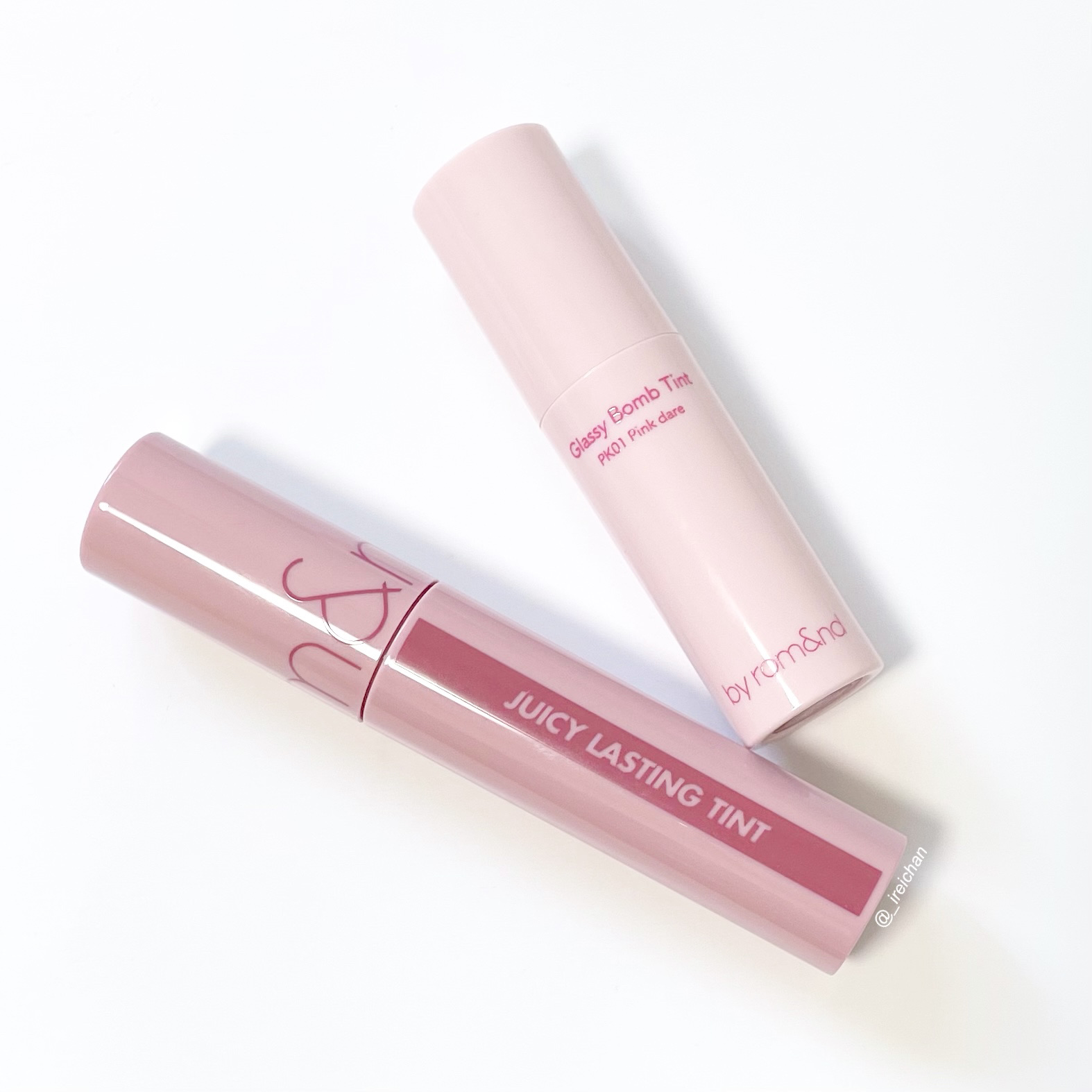 ジューシーラスティングティント/rom&nd/リップティントを使ったクチコミ（2枚目）