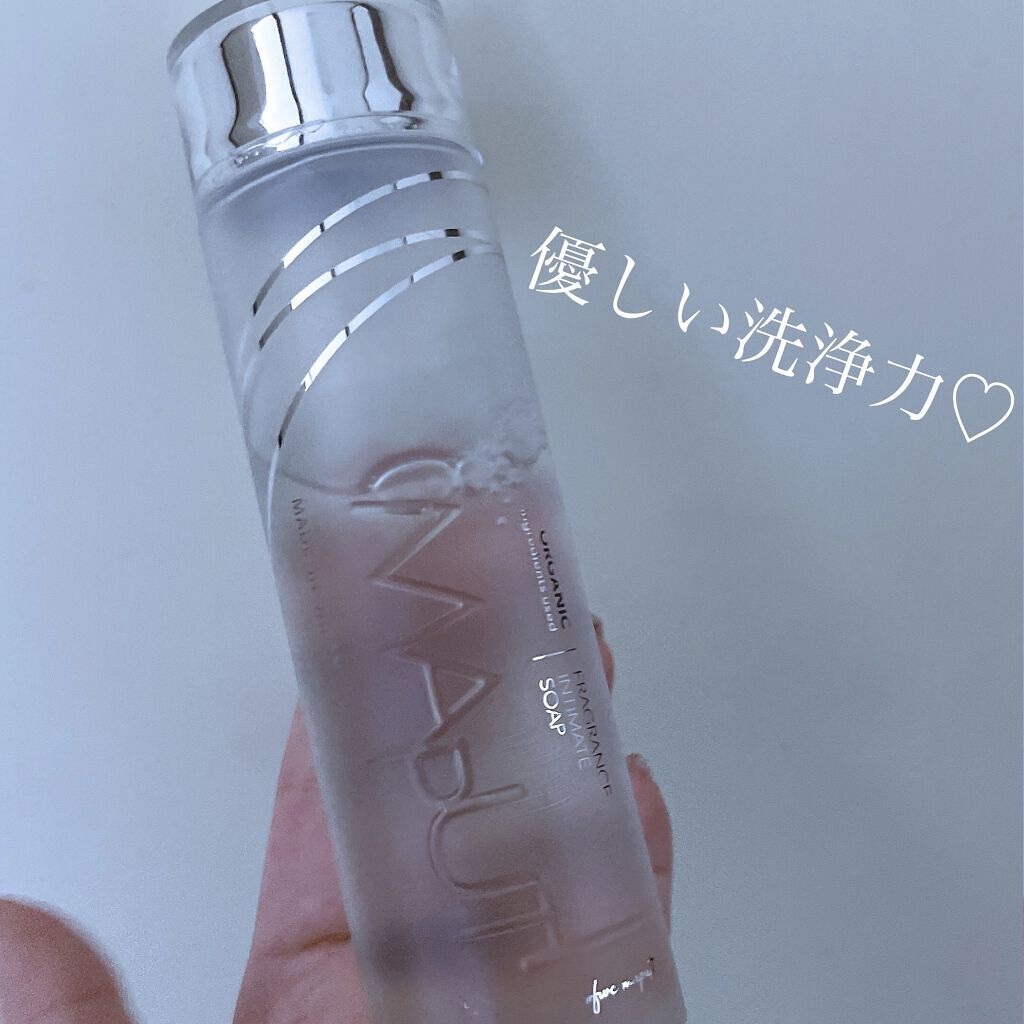 オーガニックフレグランスインティメイトソープ MAPUTI/MAPUTI/デリケートゾーンケアを使ったクチコミ（1枚目）