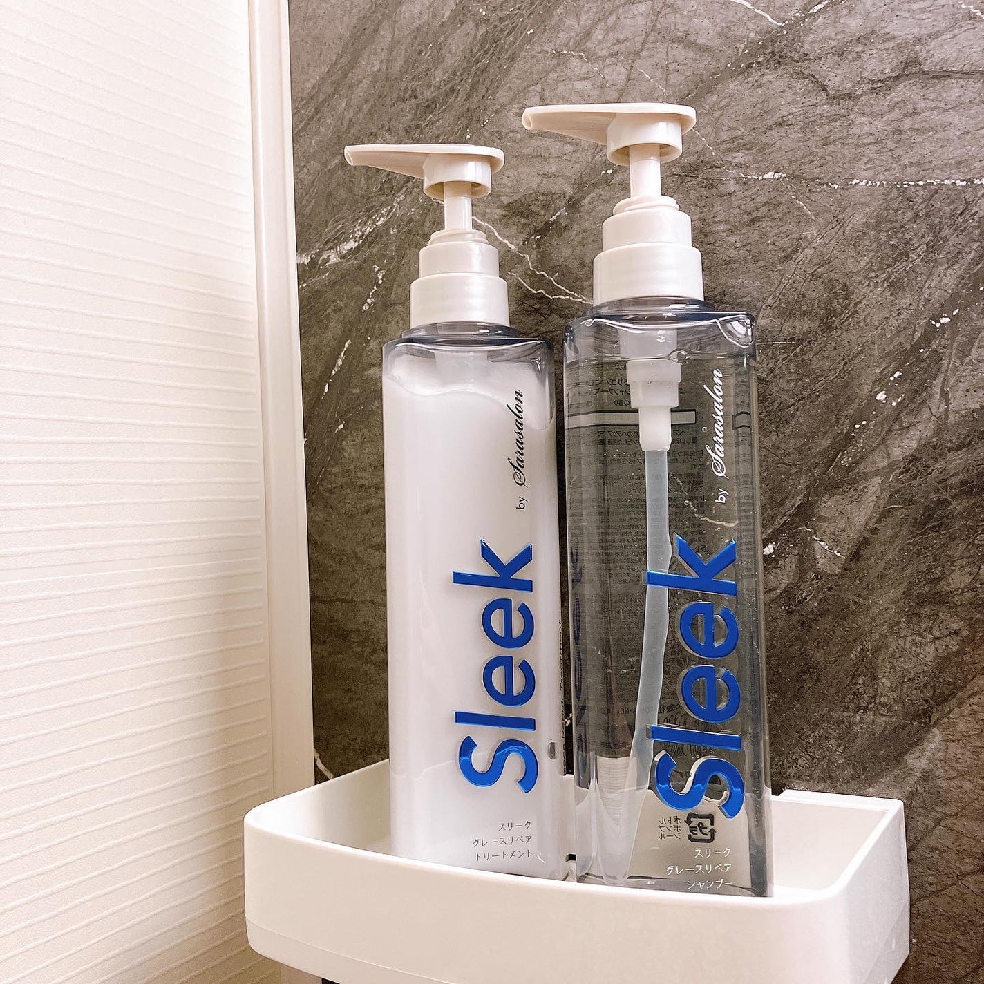 グレースリペアシャンプー/トリートメント/スリーク by サラサロン/市販シャンプーを使ったクチコミ(1枚目)