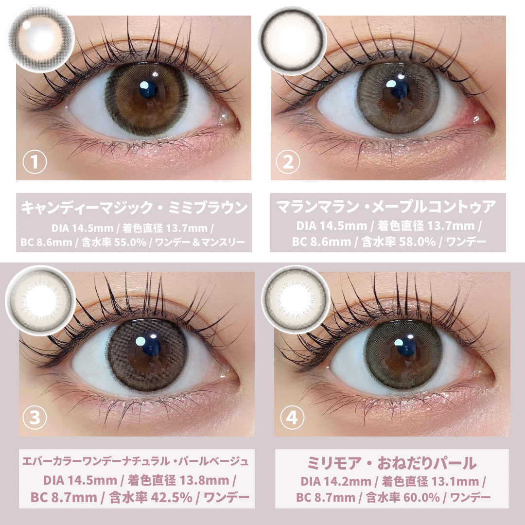 マランマラン ワンデー/malun malun/ワンデー（１DAY）カラコンを使ったクチコミ（3枚目）