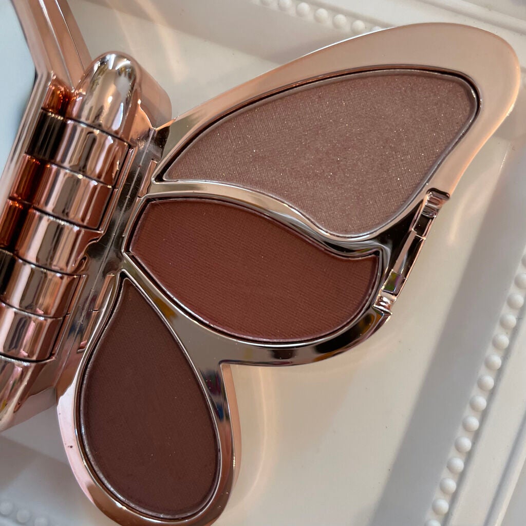 バタフライアイシャドウパレット/AGAG/アイシャドウパレットを使ったクチコミ(5枚目)