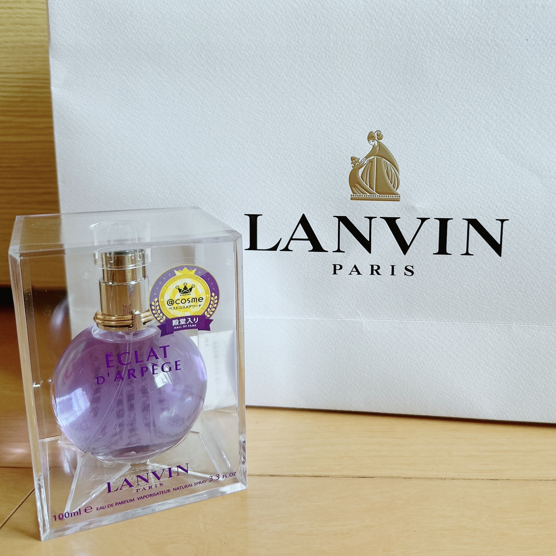 ランバン エクラ・ドゥ・アルページュ オード パルファム/LANVIN/香水(レディース)を使ったクチコミ（1枚目）