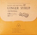 乳酸ジンジャー生姜シロップ 乳酸ジンジャー 10mL×15包