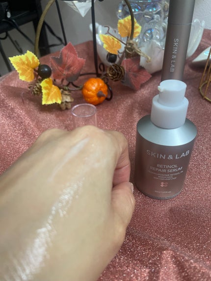 ヴィーガンリポソームレチノールセラム/SKIN&LAB/美容液を使ったクチコミ(3枚目)