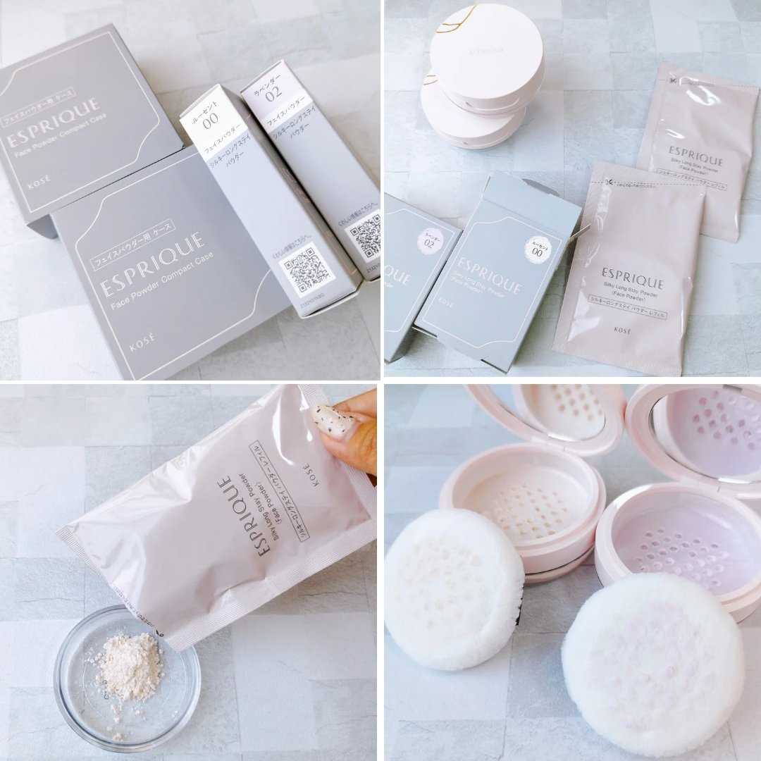 シルキーロングステイ パウダー/ESPRIQUE/ルースパウダーを使ったクチコミ（3枚目）