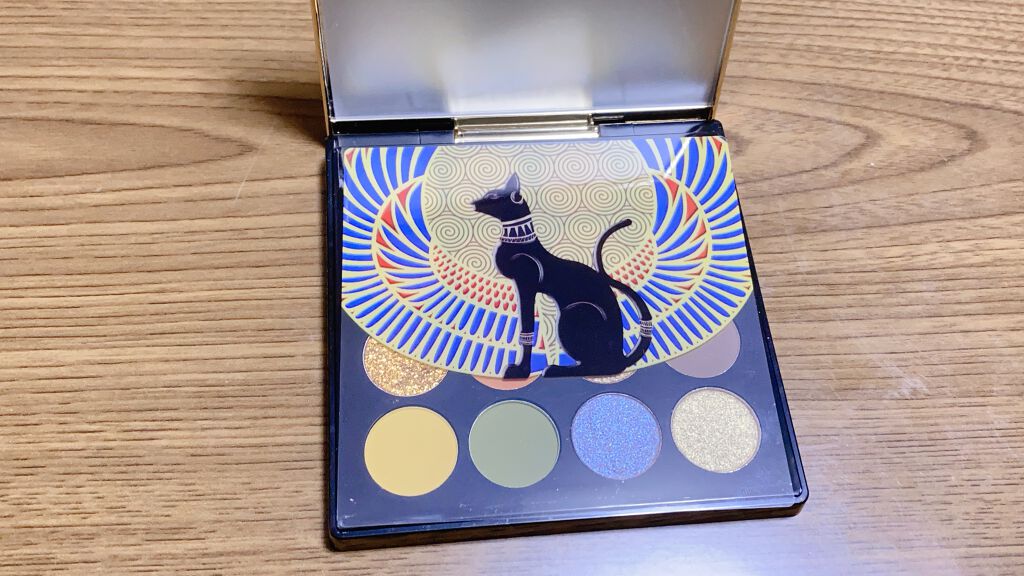 大英博物館 エジプトシリーズ アイシャドウパレット/ZEESEA/アイシャドウパレットを使ったクチコミ（3枚目）