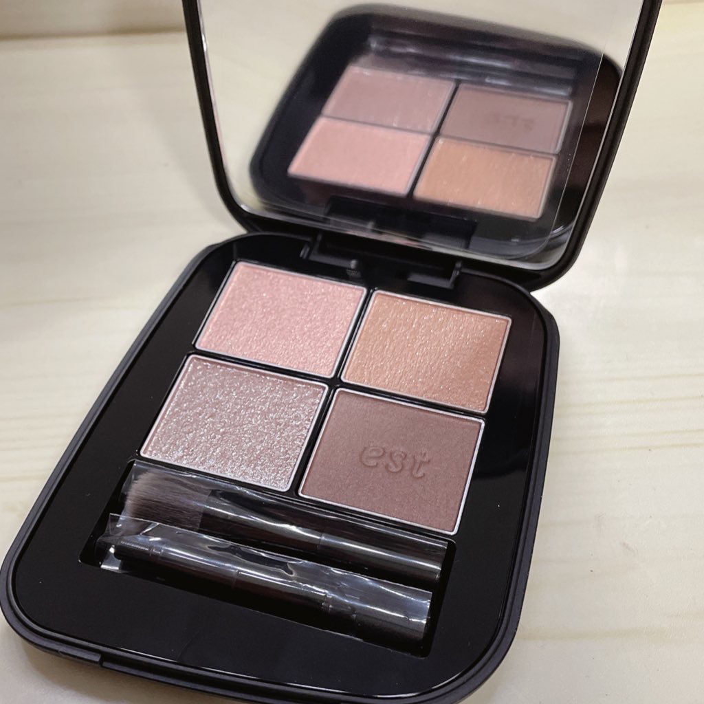 エスト トランスフィア アイカラー 02 Taupe Brown/est/アイシャドウパレットを使ったクチコミ（1枚目）