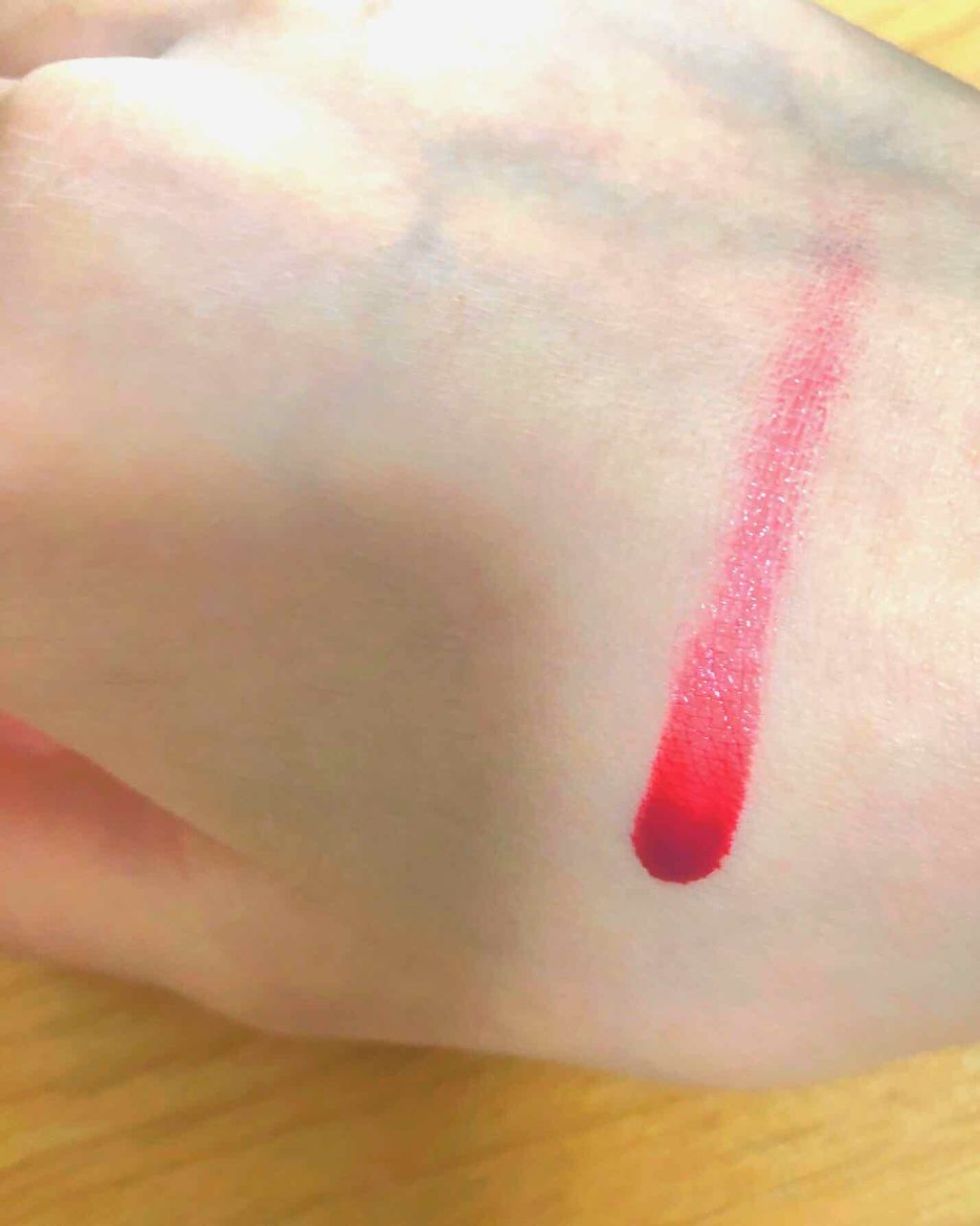 ディアダーリン ウォータージェルティント （アイスティント）/ETUDE/口紅を使ったクチコミ（3枚目）