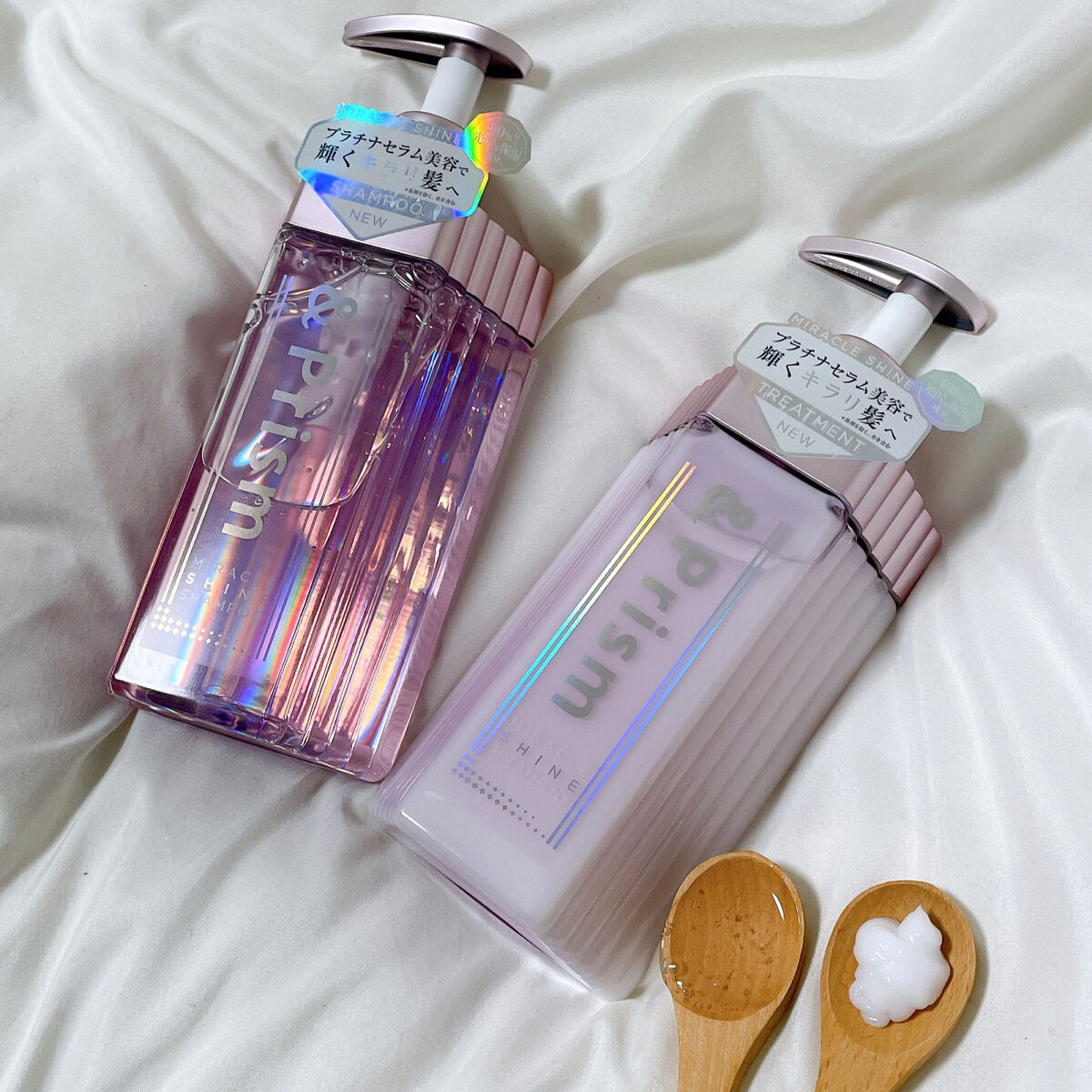 ミラクル シャイン シャンプー/ヘアトリートメント/&Prism/市販シャンプーを使ったクチコミ（2枚目）