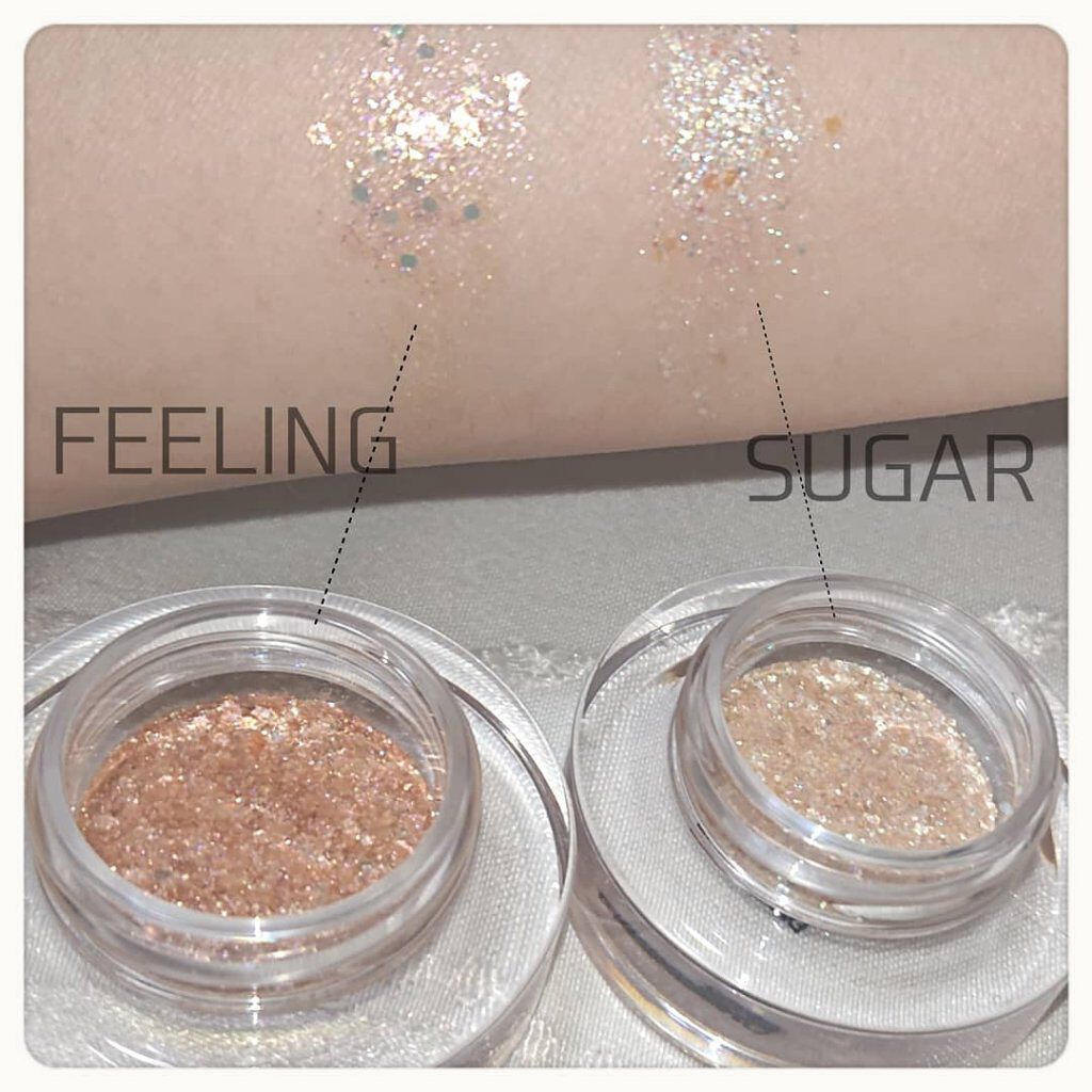 ネイミングスパークルアイグリッターポット/NAMING./グリッターを使ったクチコミ（2枚目）