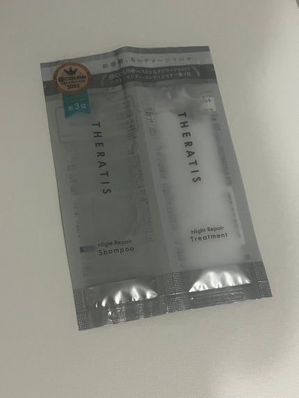 THERATIS by mixim ナイトリペア シャンプー&トリートメント/THERATIS/市販シャンプーを使ったクチコミ(1枚目)