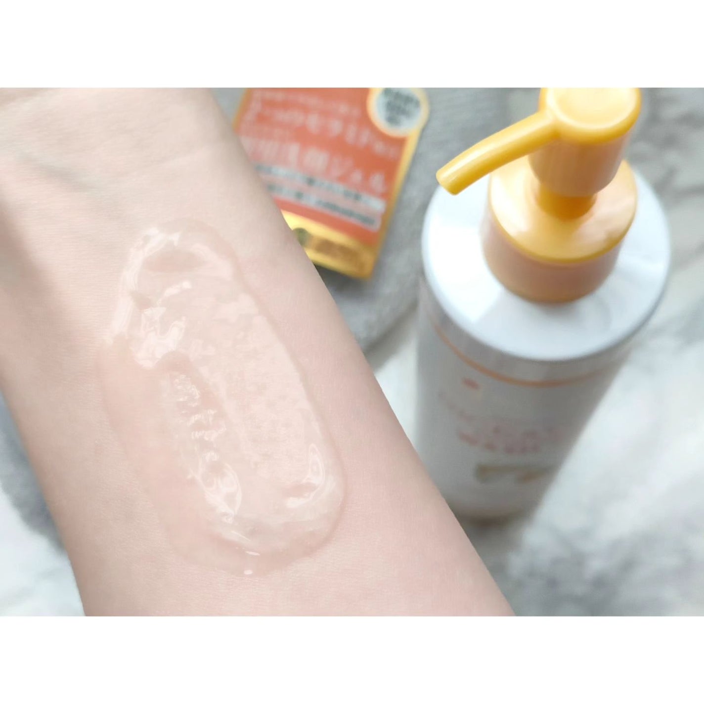 ライス&ゆずモーニングウォッシュジェル/世田谷コスメ/その他洗顔料を使ったクチコミ(3枚目)