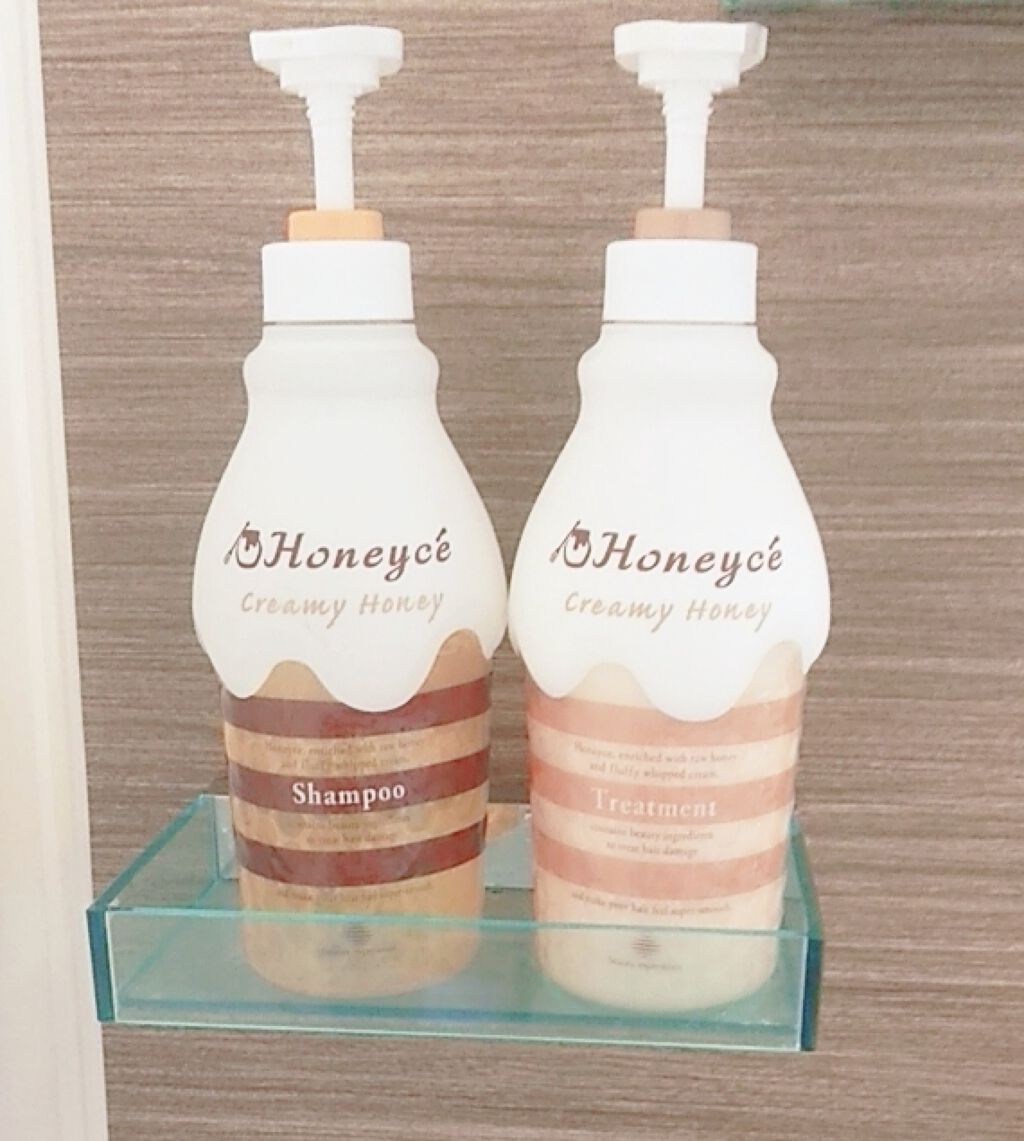 クリーミーハニー シャンプー/トリートメント/ハニーチェ/市販シャンプーを使ったクチコミ（2枚目）