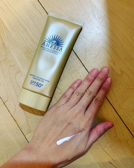 パーフェクトUV スキンケアジェル N/アネッサ/日焼け止め・UVケアを使ったクチコミ(1枚目)