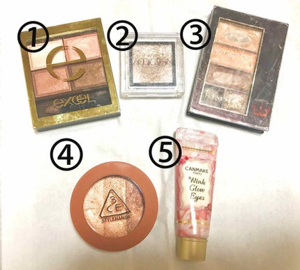 ウィンクグロウアイズ/キャンメイク/ジェル・クリームアイシャドウを使ったクチコミ(1枚目)