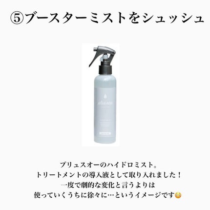 ハイドロミストN/plus eau/アウトバストリートメントを使ったクチコミ(5枚目)