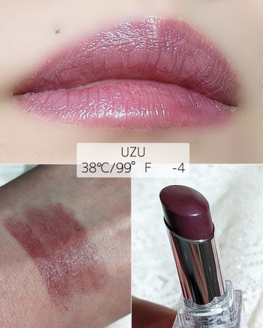  38°C / 99°F Lipstick <TOKYO> +3 CORAL-PINK/UZU BY FLOWFUSHI/口紅を使ったクチコミ（3枚目）