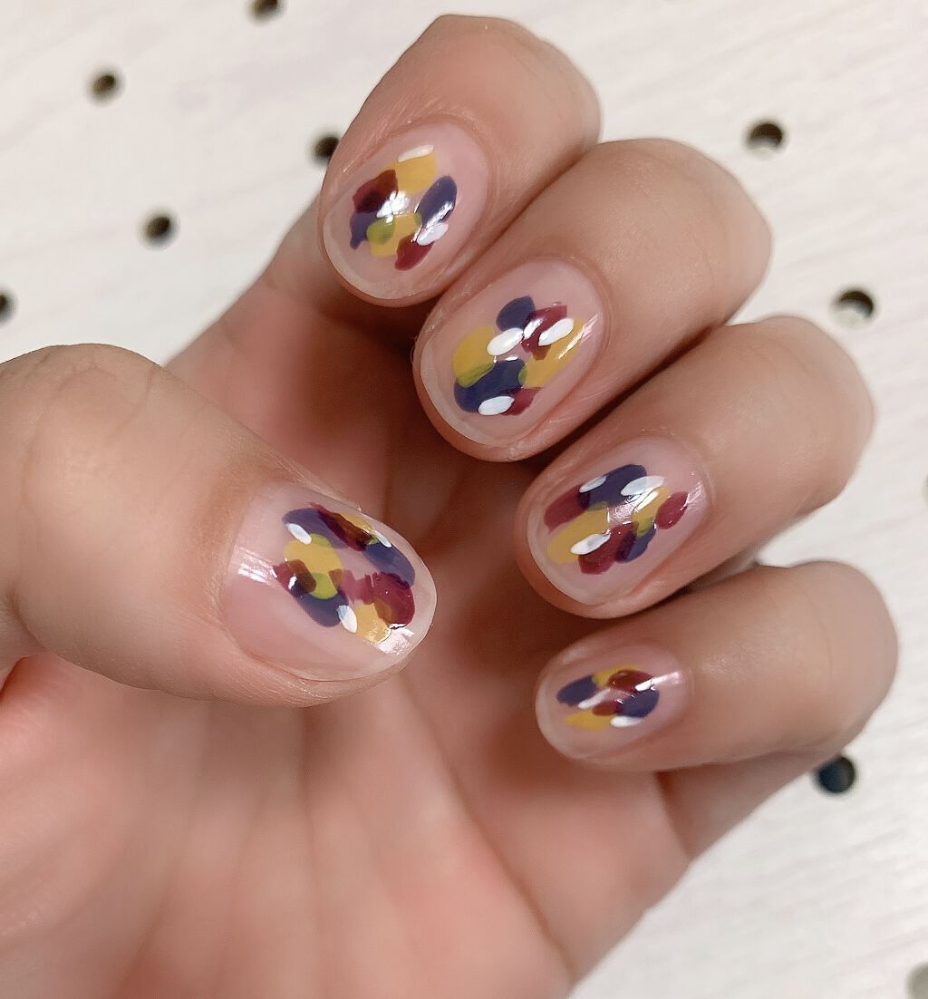 カラフルネイルズ/キャンメイク/マニキュアを使ったクチコミ（2枚目）