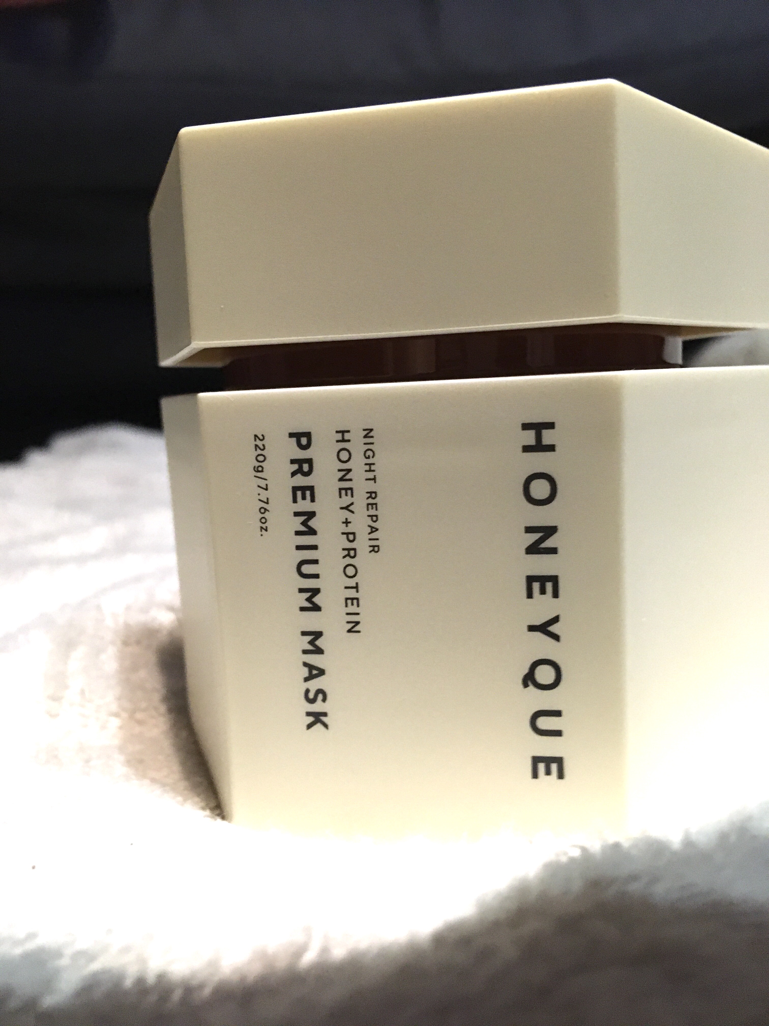 ナイトリペア プレミアム 集中ヘアマスク/ハニーク/ヘアマスク・ヘアパックを使ったクチコミ（1枚目）