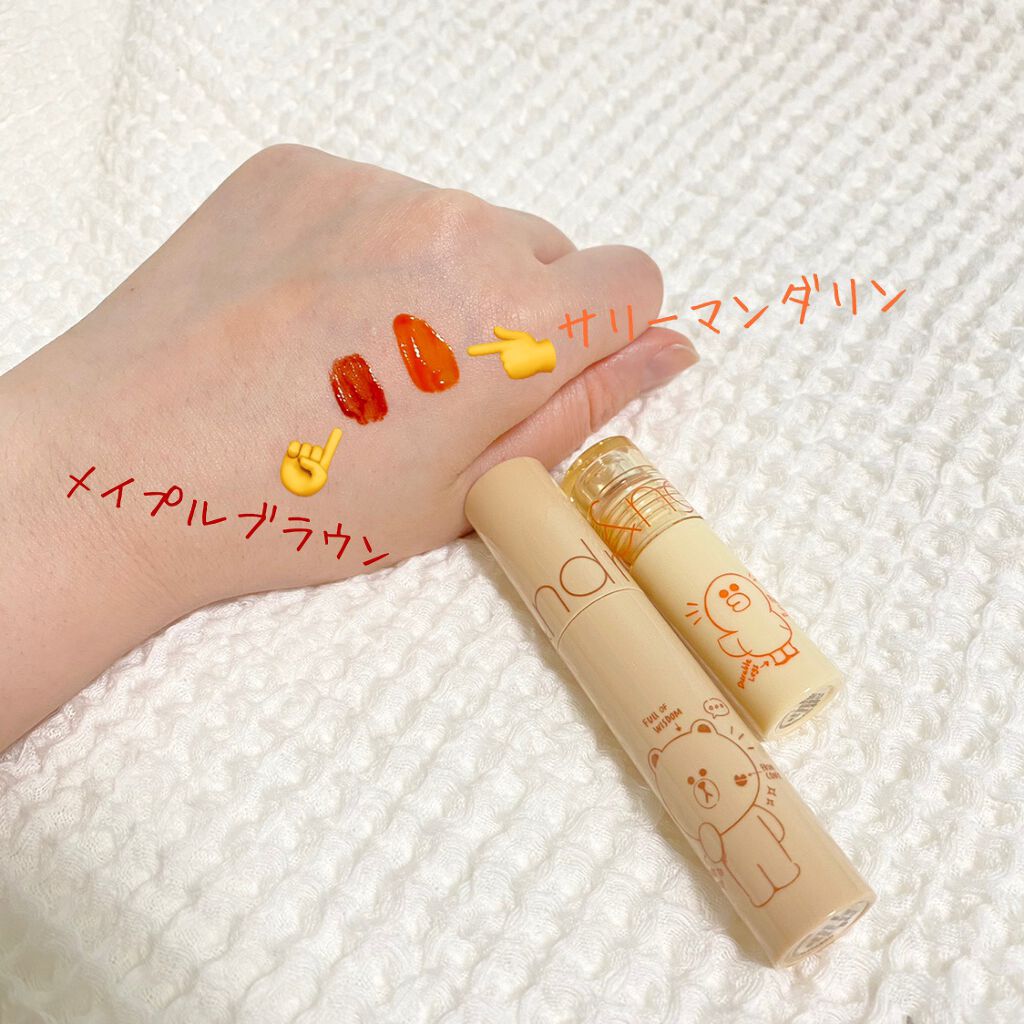 LINE FRIENDS EDITION/rom&nd/メイクアップキットを使ったクチコミ(4枚目)