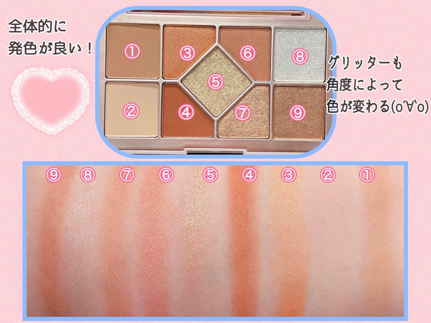 シャインユー アイシャドウパレット/frunflynn/アイシャドウパレットを使ったクチコミ(3枚目)