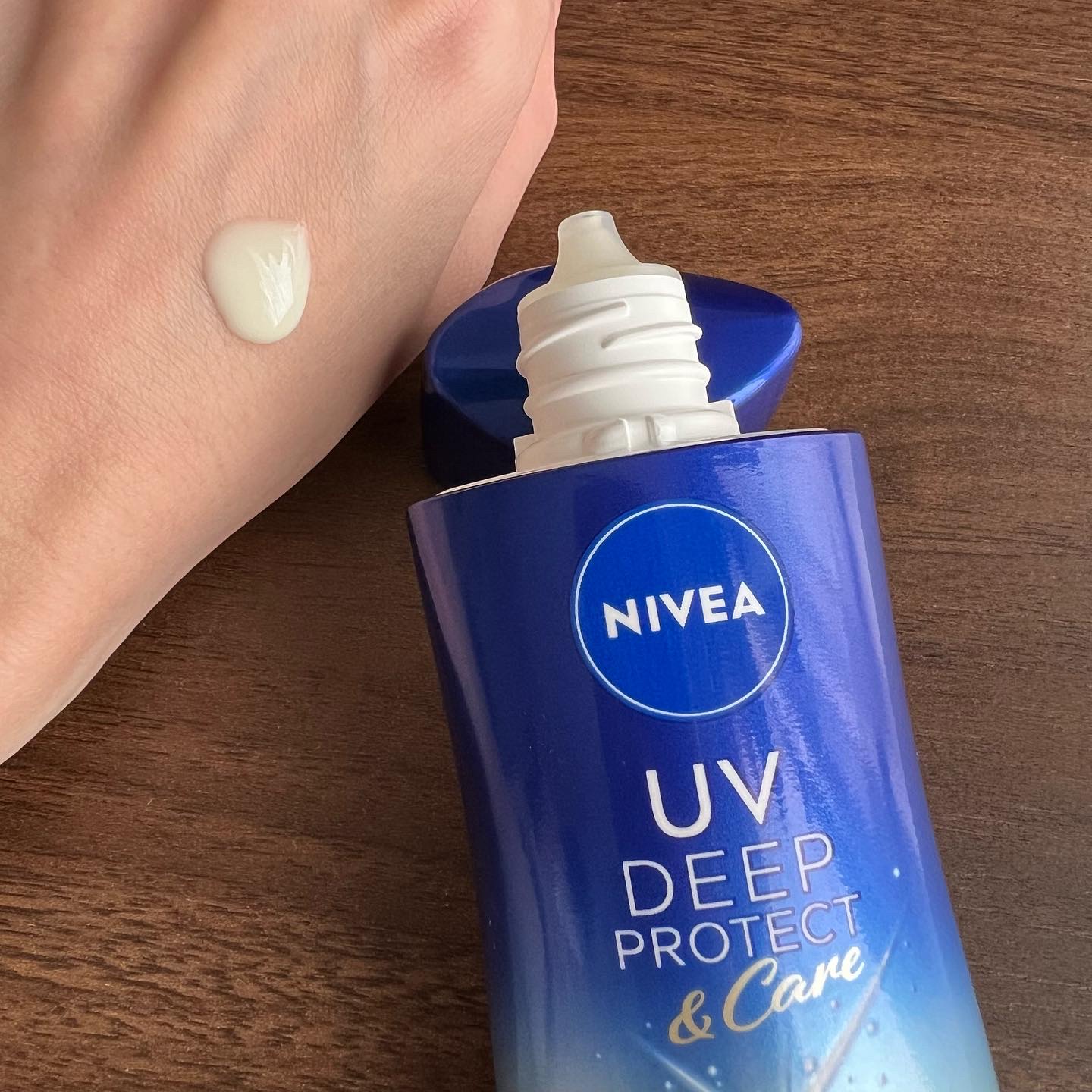 ニベアUV ディープ プロテクト＆ケア ジェル/ニベア/日焼け止めジェルを使ったクチコミ（2枚目）