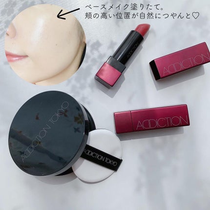 スキンリフレクト ラスティング UV クッションファンデーション/ADDICTION/クッションファンデーションを使ったクチコミ(4枚目)