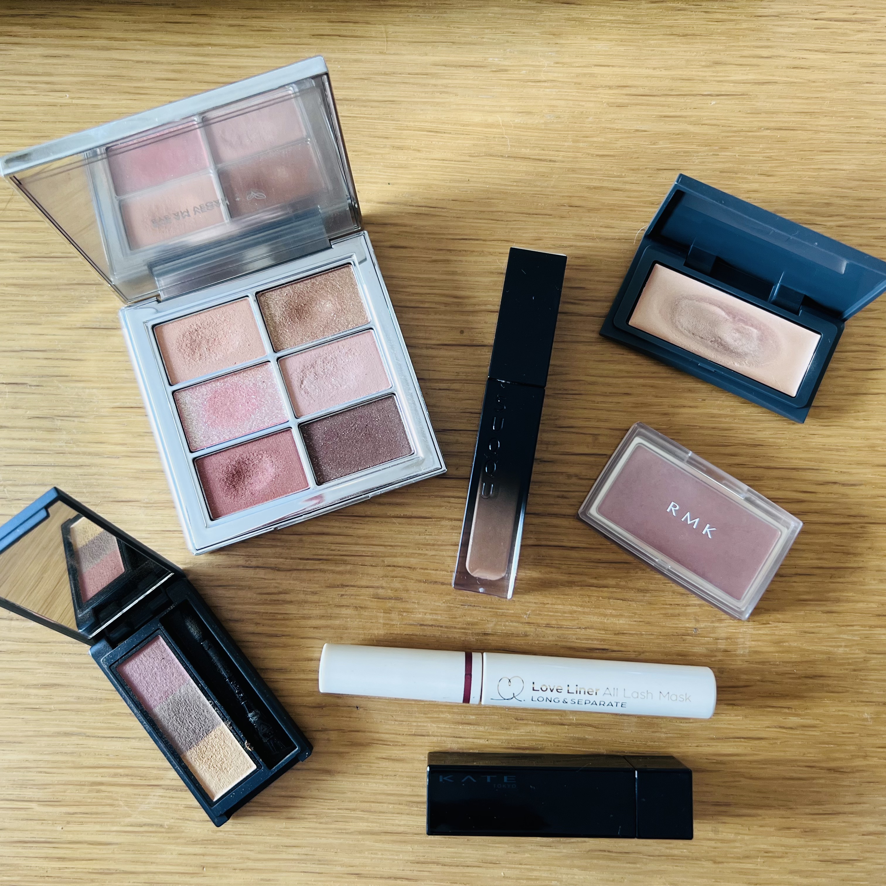 アイ ヴィーガン シアーパレット/AMUSE/アイシャドウパレットを使ったクチコミ（1枚目）