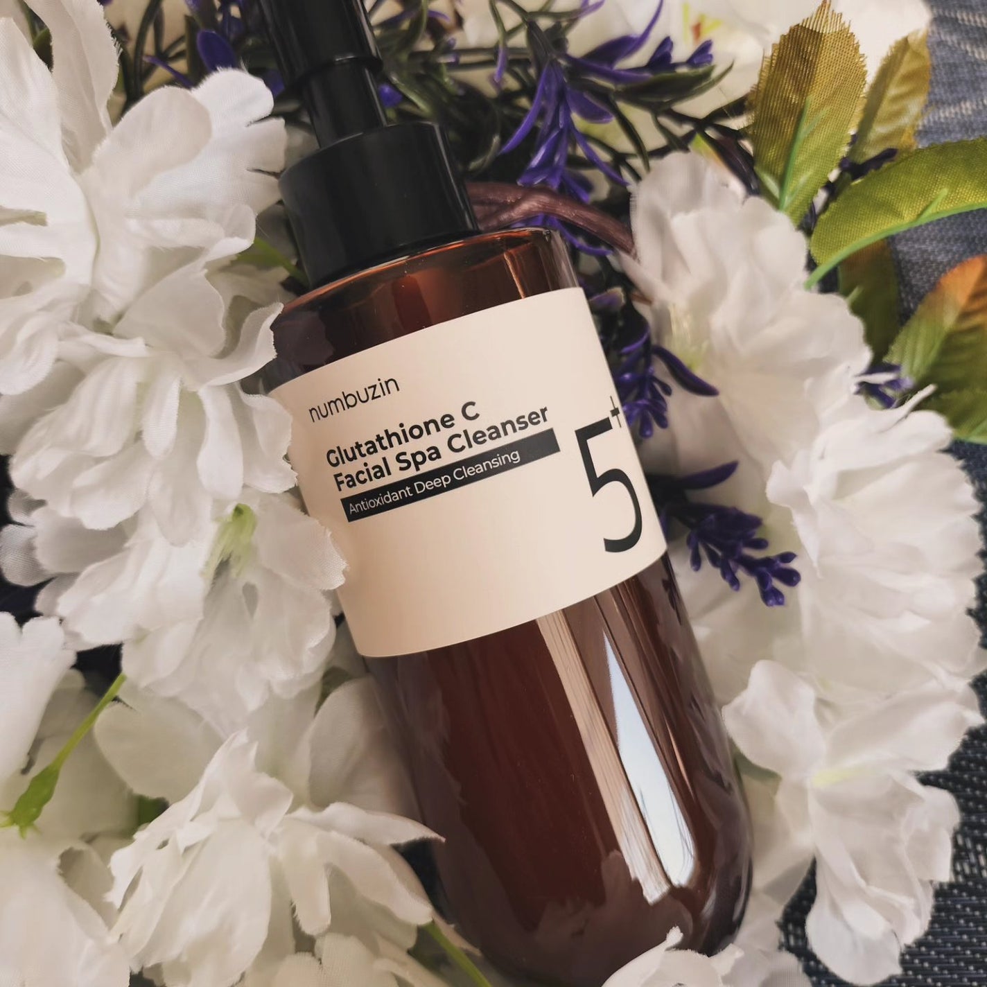 5番 白玉グルタチオンCアロママッサージクレンジング/numbuzin/オイルクレンジングを使ったクチコミ(2枚目)
