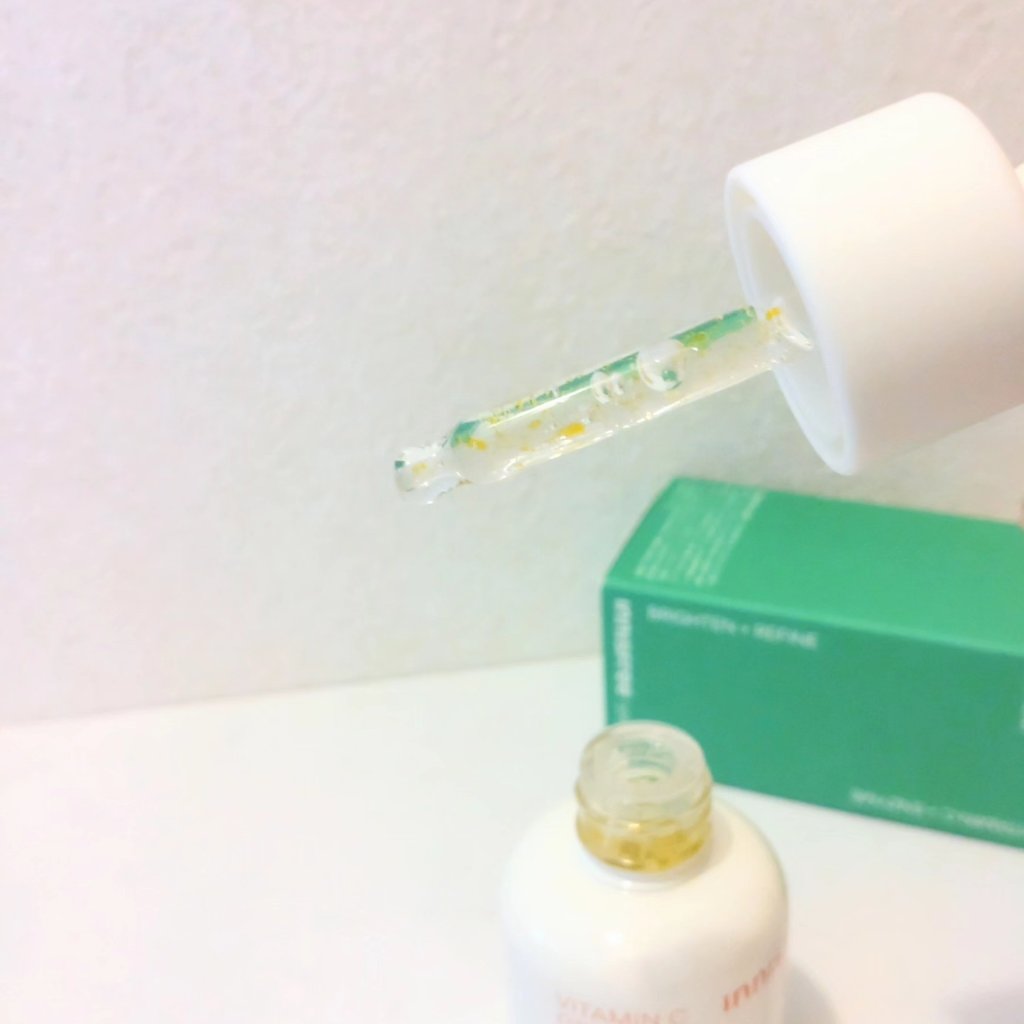 ビタC　グリーンティーエンザイム　ブライト　セラム/innisfree/美容液を使ったクチコミ（3枚目）