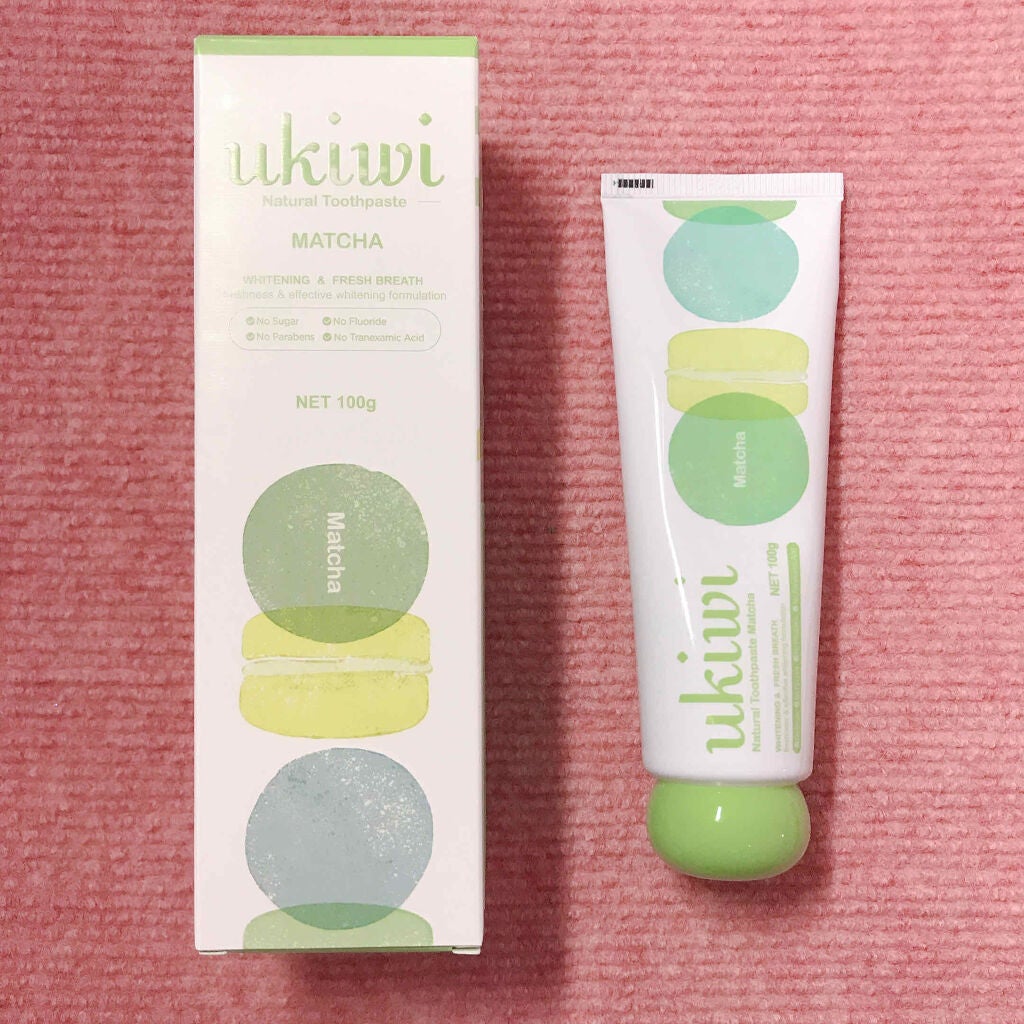 ナチュラルマカロントゥースペースト/ukiwi/歯磨き粉を使ったクチコミ(2枚目)