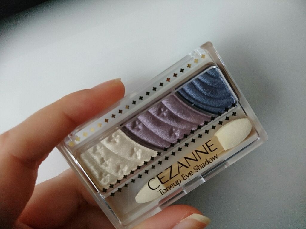 トーンアップアイシャドウ/CEZANNE/アイシャドウパレットを使ったクチコミ(1枚目)