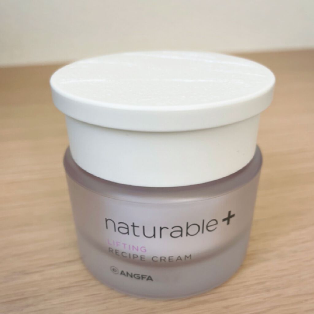 ナチュラブルプラス レシピクリーム リフティング/ナチュラブルプラス/フェイスクリームを使ったクチコミ(1枚目)