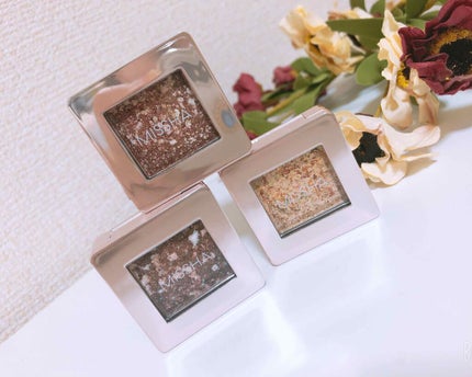 グリッタープリズム シャドウ/MISSHA/グリッターを使ったクチコミ(1枚目)