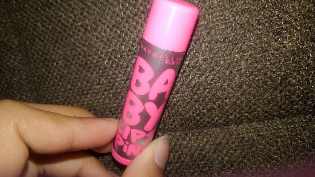 リップクリーム ピンクグロウ/MAYBELLINE NEW YORK/リップケアを使ったクチコミ（1枚目）