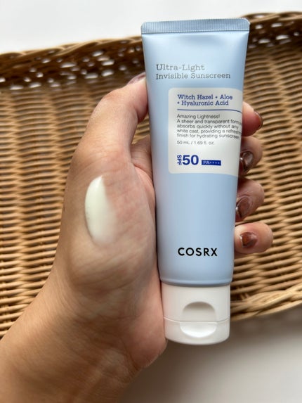 ウルトラライト透明UVクリーム/COSRX/日焼け止めクリームを使ったクチコミ(1枚目)