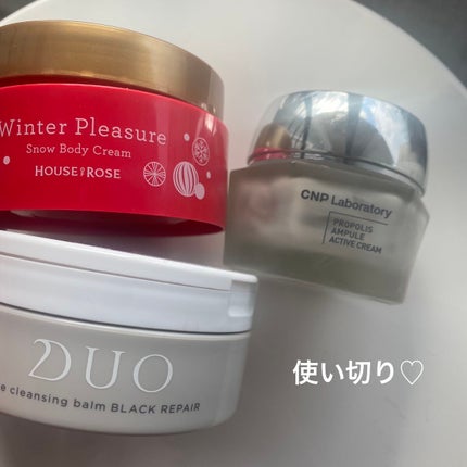 ウィンタープレジャー スノーボディクリーム/ハウス オブ ローゼ/ボディクリームを使ったクチコミ(1枚目)