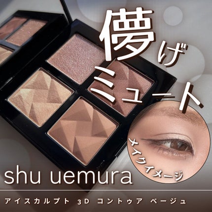 アイスカルプト/shu uemura/アイシャドウパレットを使ったクチコミ(1枚目)